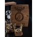 Gift for Retired United States Air Force Veteran  Whiskey Decanter Set  Personalized US Air Force Officer gift