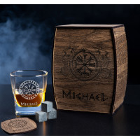 Personalized whiskey gift set - set number 98