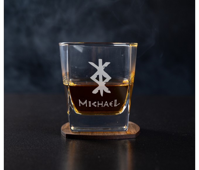 Personalized whiskey gift set,- set number 96 
