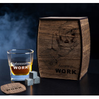 Personalized whiskey gift set - set number 83