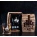 Personalized whiskey gift set fuck this fucking day