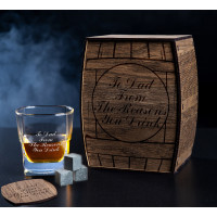Personalized whiskey gift set - set number 89