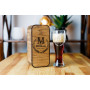 Personalized beer gift set monogram