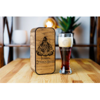 Personalized beer gift set Game master