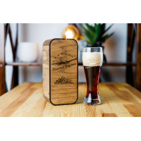 Personalized beer gift set Aviator