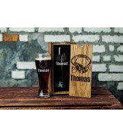 Personalized beer gift set  Indianapolis football