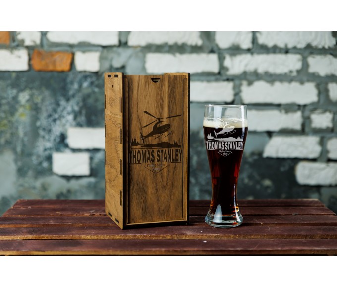 Personalized beer gift set 
