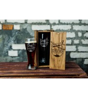 Personalized beer gift set 