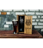 Personalized beer gift set 