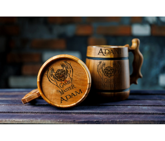 Wooden Beer Mug