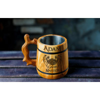 Personalized beer mug