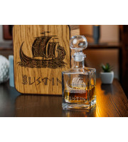 Personalized decanter gift set